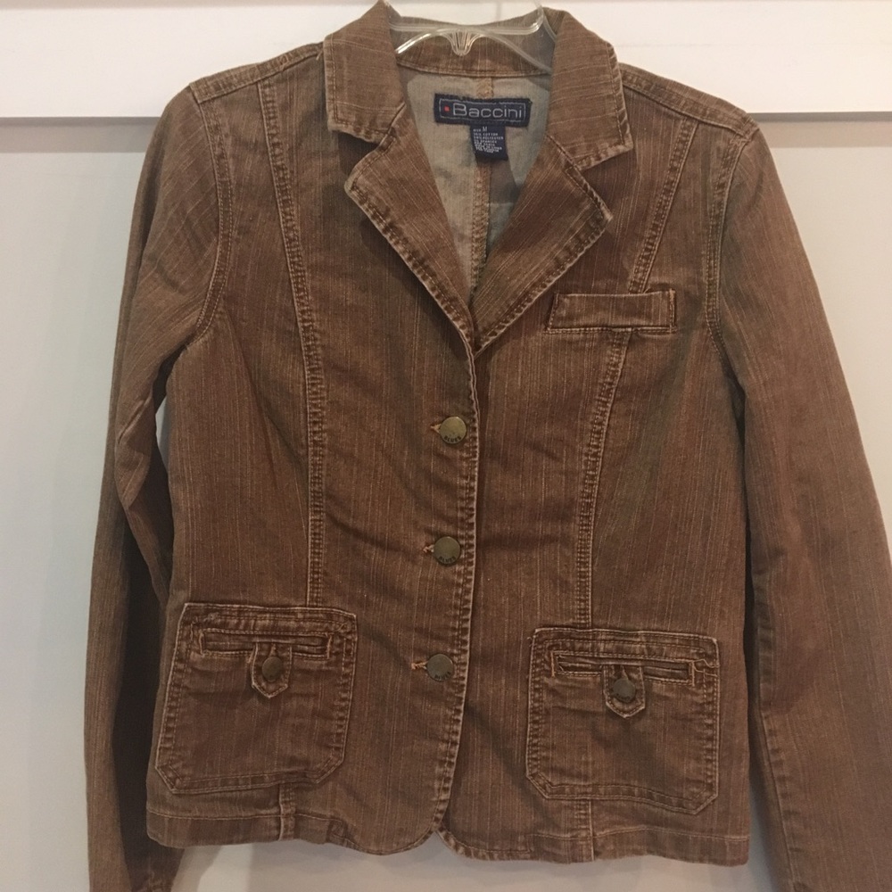 Denim blazer